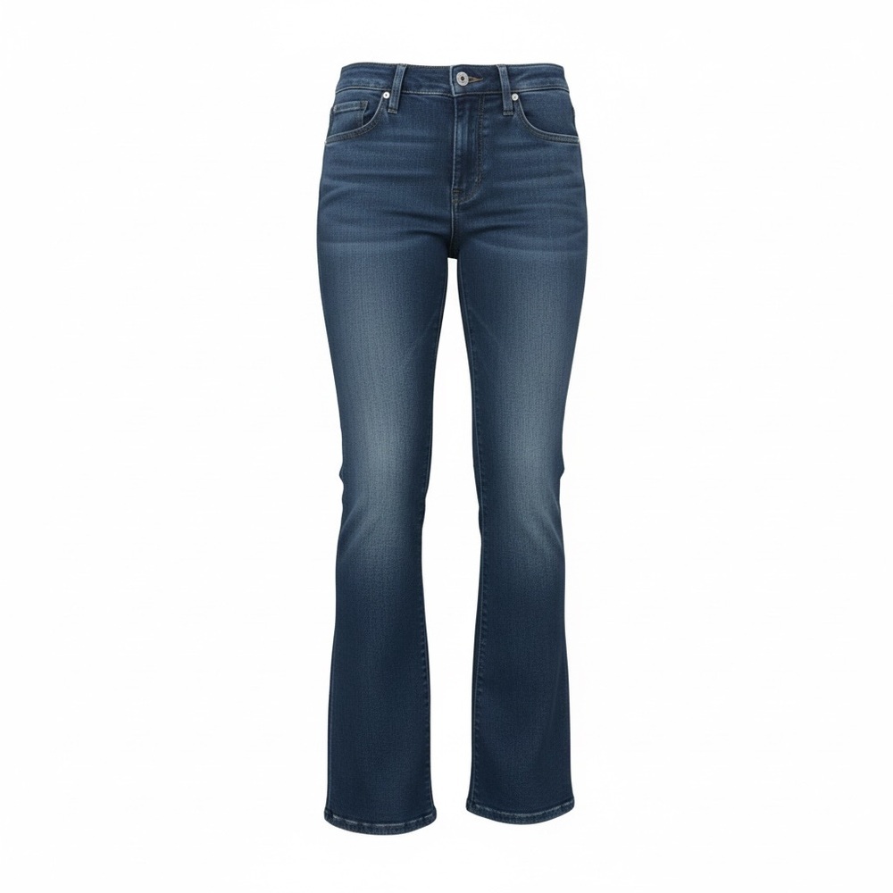 EUC Women's Banana Republic Slim Boot Cut Jean Short 26/2 (L)